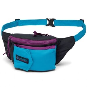 Columbia Popo Hip Pack Bag Unisex  Blue Purple Black with Phone Pouch